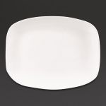 Churchill X Squared Oblong Plates White 202 x 261mm (12 Pack)