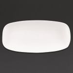 Churchill X Squared Oblong Plates White 127 x 269mm (12 Pack)