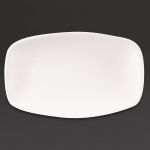Churchill X Squared Oblong Plates White 121 x 200mm (12 Pack)
