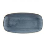Churchill Stonecast Rectangular Plates Blueberry 153x 298mm (12 Pack)