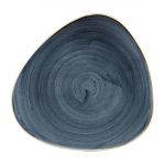 Churchill Stonecast Triangular Plates Blueberry 265mm (Pack of 12)