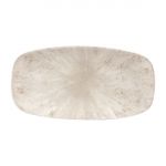 Churchill Studio Prints Stone Rectangular Plates Agate Grey 153 x 298mm (Pack of 12)