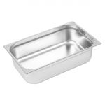 Vogue Heavy Duty Stainless Steel 1/1 Gastronorm Tray 150mm