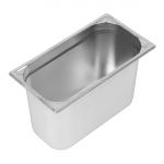 Vogue Heavy Duty Stainless Steel 1/3 Gastronorm Tray