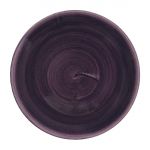 Churchill Stonecast Patina Deep Purple Coupe Plates (Pack of 12)