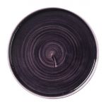 Churchill Stonecast Patina Deep Purple Walled Plate 260mm (6 Pack)