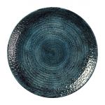 Churchill Homespun Chroma Blue Coupe Plates 275mm (Pack of 12)