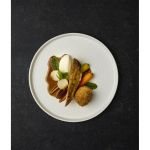 Churchill Isla White Walled Plate 210mm (Pack of 6)