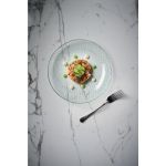 Churchill Isla Glass Clear Organic Glass Plate 225mm (6 Pack)