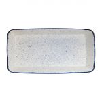 Churchill Stonecast Hints Rectangular Baking Dishes Indigo Blue 325 x 530mm