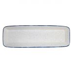 Churchill Stonecast Hints Rectangular Baking Dishes Indigo Blue 160 x 530mm