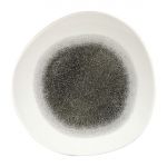 Churchill Studio Prints Raku Round Trace Plates Quartz Black 286mm (Pack of 12)