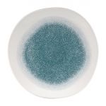 Churchill Raku Round Trace Plate Jade Green 264mm (Pack of 12)