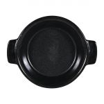 Churchill Black Igneous Stoneware Individual Dish 120mm (6 Pack)