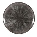 Churchill Stone Quartz Black Evolve Coupe Plates 288mm (12 Pack)