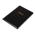 Olympia PVC Menu Cover Black