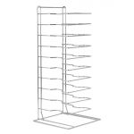 Vogue Pizza Pan Stacking Rack 11 Slot