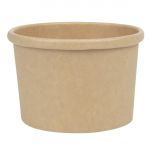 Colpac Recyclable Kraft Microwavable Soup Cups 225ml / 8oz (Pack of 500)