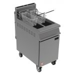 Falcon Dominator Gas Filtration Fryer on Castors G3845F