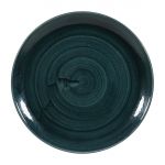 Churchill Stonecast Patina Coupe Plates Rustic Teal 288mm (Pack of 12)