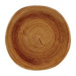 Churchill Stonecast Patina Organic Round Plates Vintage Copper 264mm (Pack of 12)