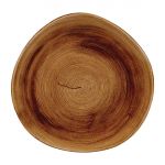 Churchill Stonecast Patina Organic Round Plates Vintage Copper 286mm (Pack of 12)