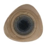 Churchill Stonecast Aqueous Triangular Plates Bayou Taupe 311mm (6 Pack)