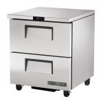 True 2 Drawer Undercounter Freezer TUC-27F-D-2-HC