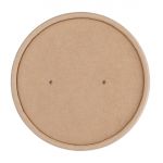 Fiesta Compostable Paper Soup Container Lids 98mm (500 Pack)