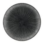 Churchill Studio Prints Agano Coupe Plates Black 288mm (12 Pack)