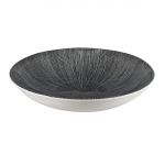 Churchill Studio Prints Agano Coupe Bowls Black 248mm (12 Pack)