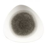 Churchill Studio Prints Raku Triangle Plates Quartz Black 311mm (6 Pack)