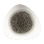 Churchill Studio Prints Raku Triangle Plates Quartz Black 265mm (12 Pack)