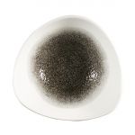 Churchill Studio Prints Raku Triangle Bowls Quartz Black 185mm 370ml (12 Pack)
