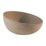 APS Element Sloping Bowl Concrete 220mm 1100ml