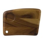 Churchill Alchemy Wood Medium Geo Deli Board 289x206mm (4 Pack)