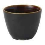 Churchill Super Vitrified Nourish Chip Mug Black Onyx Two Tone 291ml (Pack of 12)