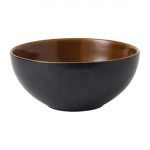 Churchill Nourish Noodle Bowl Black Onyx Two Tone 183mm (6 Pack)