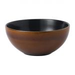 Churchill Nourish Noodle Bowl Cinnamon Brown Two Tone 183mm (6 Pack)
