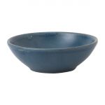 Churchill Super Vitrified Nourish Oslo Contour Shallow Bowl Blue 130mm (12 Pack)