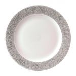Churchill Isla Spinwash Profile Footed Plates Shale Grey 232mm (12 Pack)