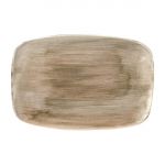 Churchill Stonecast Patina Antique Taupe Oblong Chefs Plates 343mm (6 Pack)