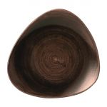 Churchill Stonecast Patina Lotus Plates Iron Black 254mm (12 Pack)