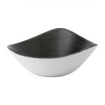 Churchill Stonecast Patina Lotus Bowl Iron Black 178mm (12 Pack)