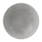 Churchill Raku Jasper Grey Evolve Coupe Plates 6.5" (12 Pack) (Direct)