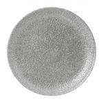 Churchill Raku Jasper Grey Evolve Coupe Plates 8.67" (12 Pack) (Direct)