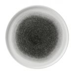 Churchill Raku Walled Plates Quartz Black 260mm (6 Pack)