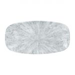 Churchill Stone Oblong Plates Pearl Grey 298x152mm (12 Pack)