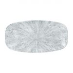 Churchill Stone Oblong Plates Pearl Grey 298x152mm (Pack of 12)