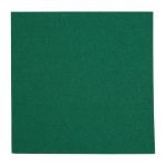Fiesta Recyclable Dinner Napkin Dark Green 40x40cm 2ply 1/4 Fold (2000 Pack)